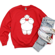 Disney Sweetheart Night Crewneck | Baymax Valentine’s sweatshirt Online now