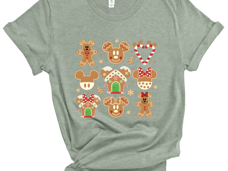 Disney Gingerbread Cream Christmas Shirt  | Christmas Unisex Tee Supply