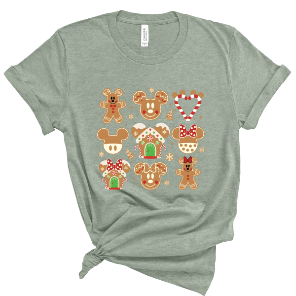 Disney Gingerbread Cream Christmas Shirt  | Christmas Unisex Tee Supply