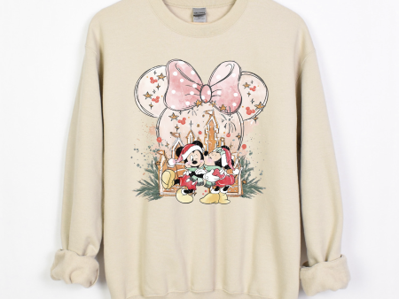 Disney  Christmas Crewneck Sweatshirt | Christmas Sweatshirte Supply