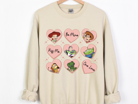 Toy Story Valentines Crewneck | Valentine’s sweatshirt on Sale