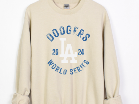 Dodgers 2024 World Series Crewneck For Sale