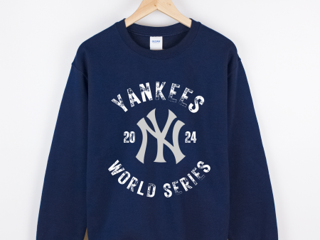 Yankees World Series Crewneck | Baseball Season Sweatshirt Cheap