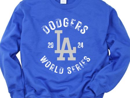 Dodgers 2024 World Series Crewneck Cheap