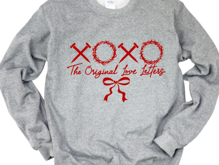 The Original Love Letters Sweatshirt | Christian Valentines Crewneck Online Sale