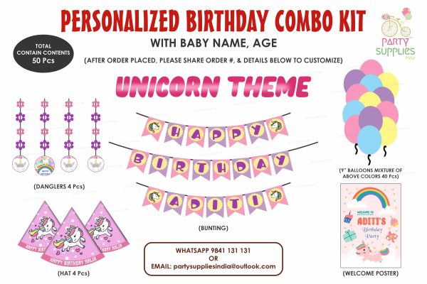 Unicorn Theme Heritage Kit on Sale