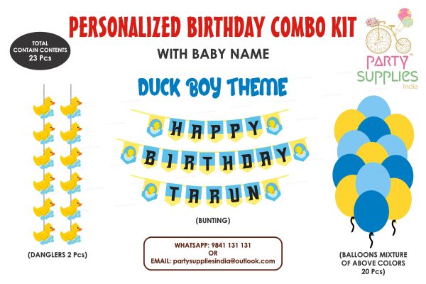 Duck Boy Theme Basic Kit Supply