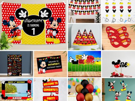 Micky Mouse Theme Classic Kit Discount