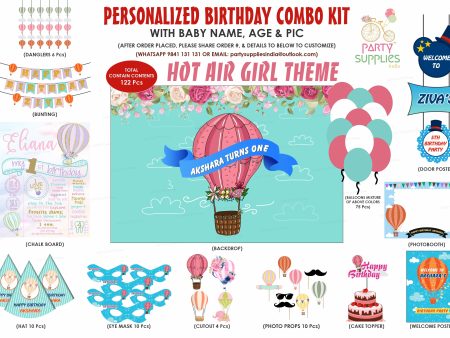 Hot Air Girl Theme Classic Kit For Sale