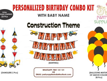 Construction Theme Basic Kit For Cheap