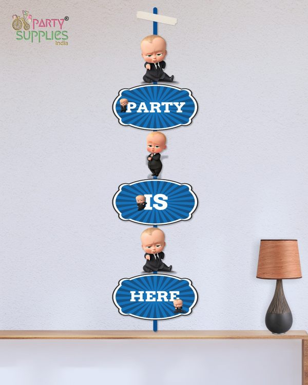 Boss Baby Theme Door Poster Supply