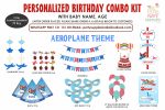 Aeroplane Theme Preferred Kit Online Hot Sale