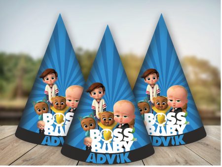 Boss Baby Theme Personalized Hat Online Sale