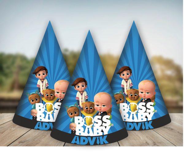 Boss Baby Theme Personalized Hat Online Sale