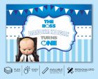 Boss Baby Theme Personalized Backdrop Online Sale