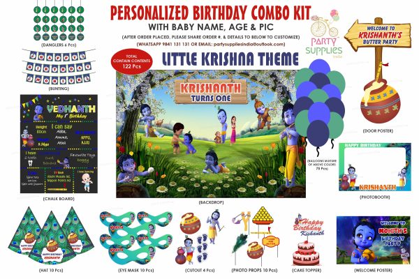 Little Krishna Theme Classic Kit For Discount