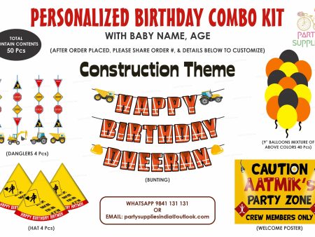 Construction Theme Heritage Kit For Discount