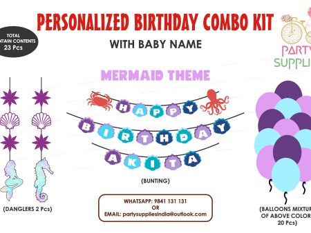 Mermaid Theme Basic Kit Discount