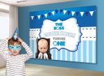 Boss Baby Theme Personalized Backdrop Online Sale