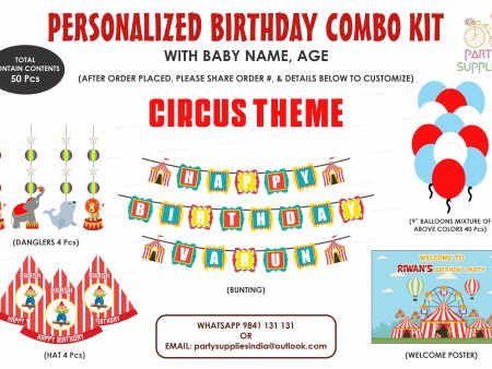 Circus Theme Heritage Kit Online Hot Sale