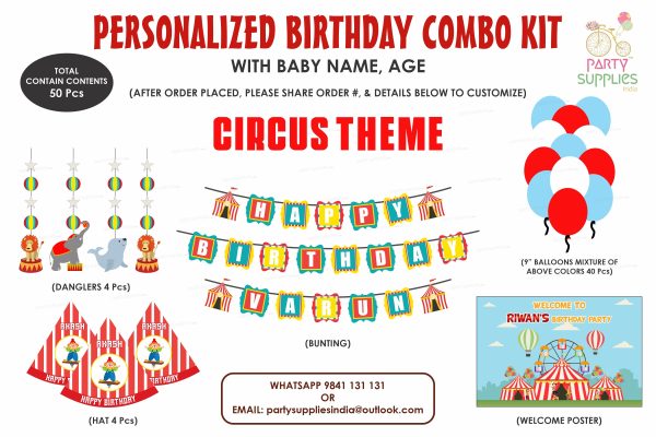 Circus Theme Heritage Kit Online Hot Sale