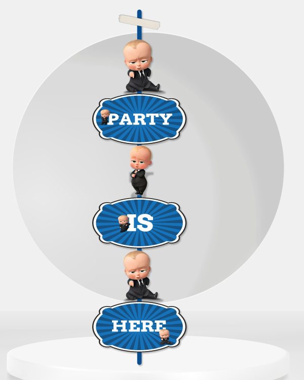 Boss Baby Theme Door Poster Supply