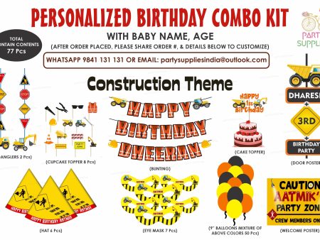 Construction Theme Preferred Kit For Sale