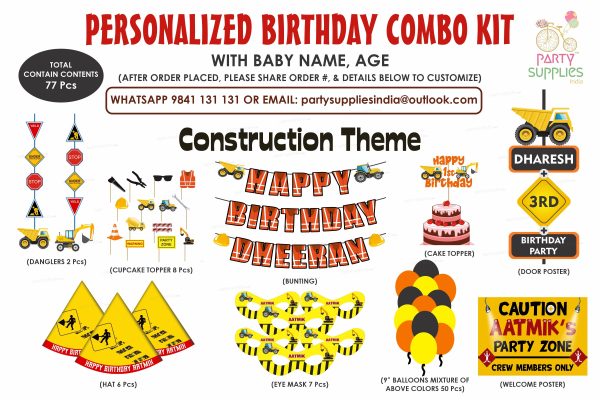 Construction Theme Preferred Kit For Sale