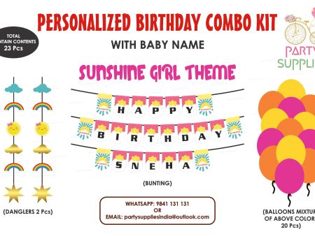 Sunshine Girl Theme Basic Kit Sale