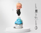 Boss Baby Theme Cup Cake Topper For Cheap