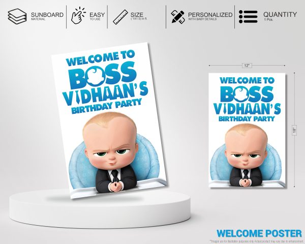 Boss Baby Theme Heritage Kit Hot on Sale