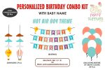 Hot Air Boy Theme Basic Kit For Discount