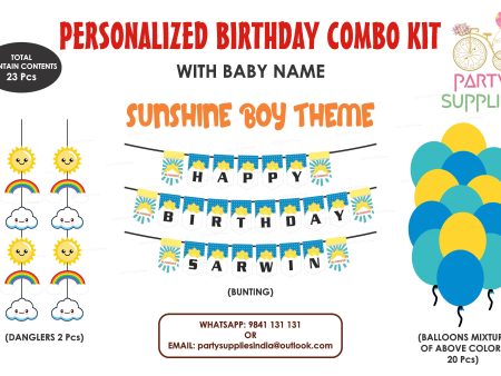 Sunshine Boy Theme Basic Kit Discount