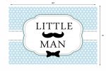 Little Man Theme Customized Welcome Board Online Hot Sale