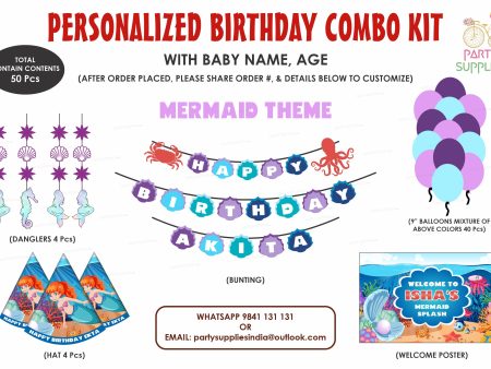 Mermaid Theme Heritage Kit Online Hot Sale