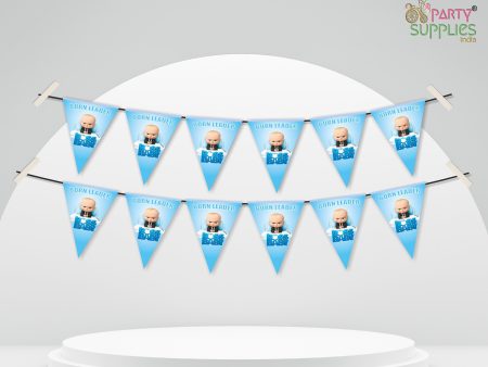 Boss Baby Theme Flag Hanging Online now