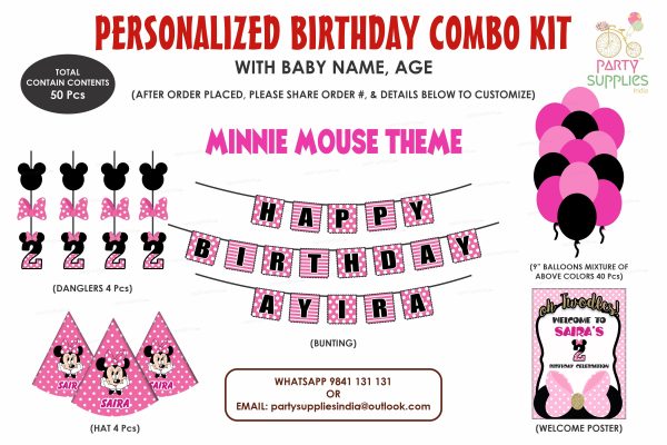 Minnie Mouse Theme Heritage Kit Online now