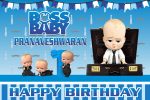 Boss Baby Theme Backdrop Hot on Sale