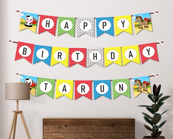 Farm Theme Personalized Hanging Fashion