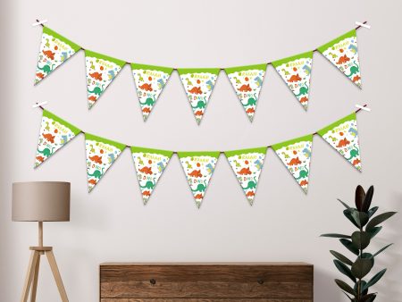 Dinosaur Theme Flag type Hanging Online Sale