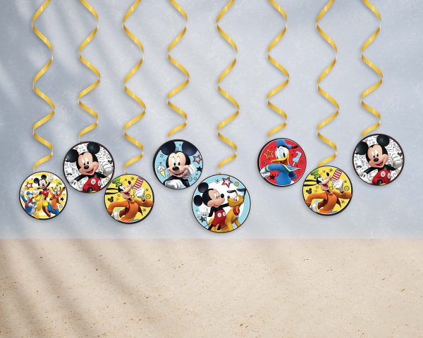 Mickey Mouse Swirls Hot on Sale