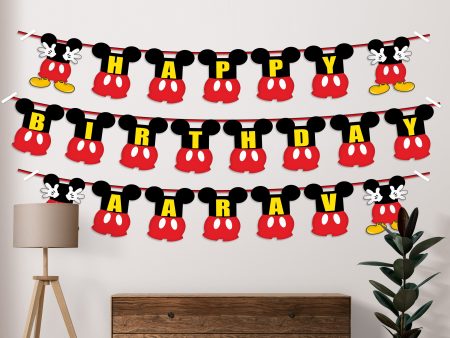 Mickey Mouse Personalized Hanging For Cheap