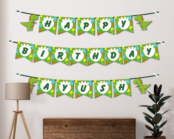 Dinosaur Theme Personalized Hanging For Cheap