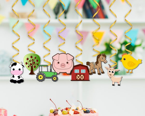 Farm Theme Swirls on Sale