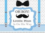 Little Man Theme Customized Backdrop Fashion