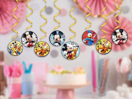 Mickey Mouse Swirls Hot on Sale