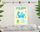 Dinosaur Theme Personlized Invite For Discount