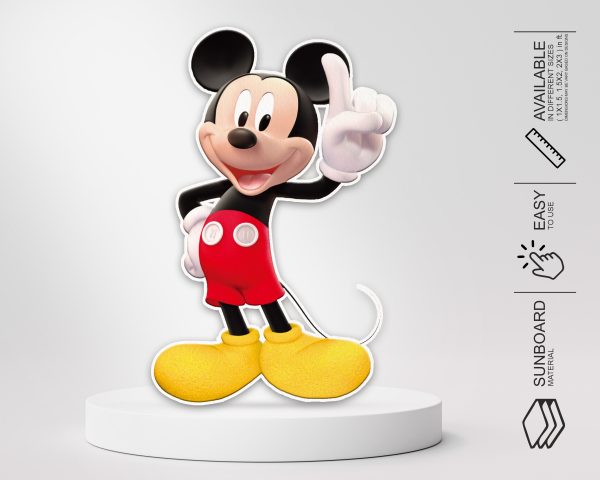 Mickey Mouse Cutout MKY-05 Fashion