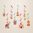 Circus Theme Swirls For Cheap