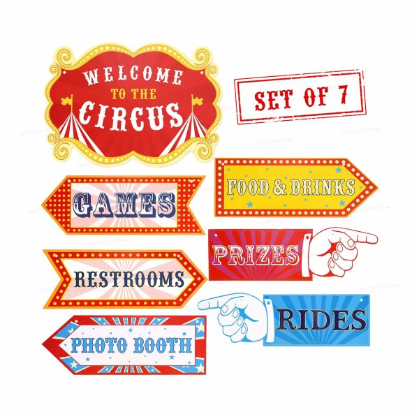 Circus Theme Customized Props Online